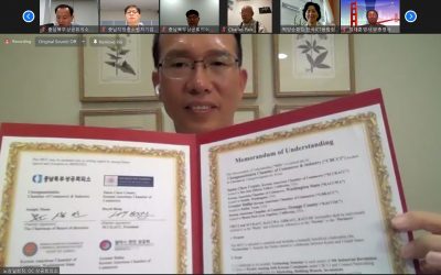 MOU with The Chungnam Chamber in Korea