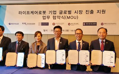 “한국 로봇 산업 미주 진출 위해 협력”