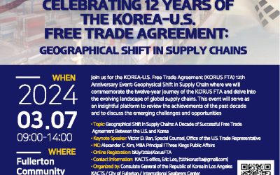 KOREA-USA FTA 12th Anniversary